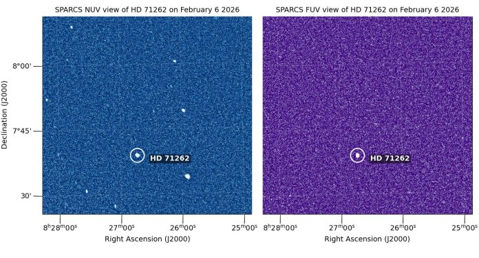 Наноспутник NASA сделал первые ультрафиолетовые снимки звезд в поисках обитаемых миров | New-Science.ru