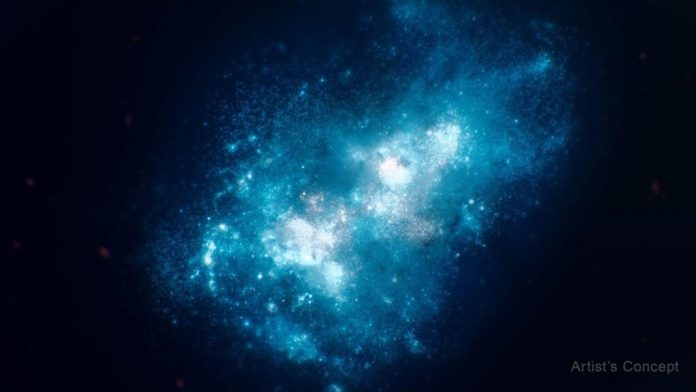 Астрономы впервые обнаружили ионизирующее излучение от древней галактики эпохи реионизации Вселенной | New-Science.ru