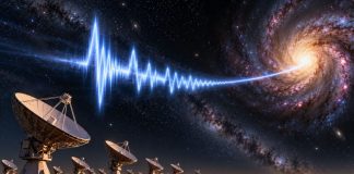 Быстрый радиовсплеск удалось обнаружить на частоте всего около 150 МГц | New-Science.ru Быстрый радиовсплеск удалось обнаружить на частоте всего около 150 МГц | New-Science.ru